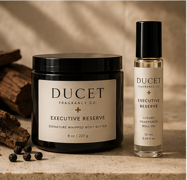 Executive Reserve — Signature Whipped Body Butter and Luxury Fragrance Roll-On